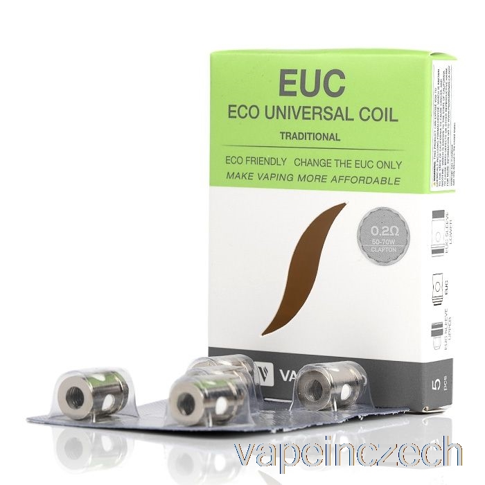 Vaporesso Euc Náhradní Cívky 0,2ohm Tradiční Euc Clapton Vape Pero